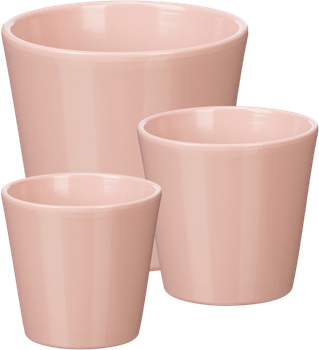 Zestaw doniczek Ibergarden Różowy (100087)