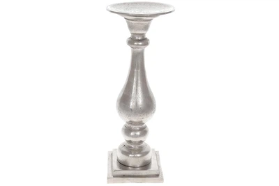 Свічник класичний 37см, колір - срібло (438-121)