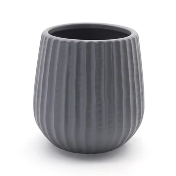 Горщик-кашпо для квітів DH-FLOWERS-25 S GRAY