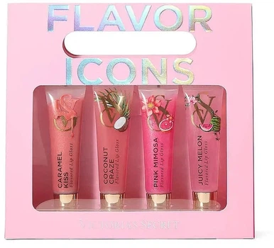 Набір блисків для губ Victoria's Secret Flavor Icons 13 г х 4 шт (667560217547)