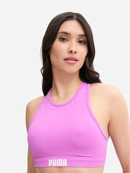 Верхня частина купальника жіноча Puma Swim Women Racerback Top 90769219 XS Magenta (8720245820967)