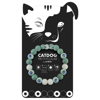 Светящийся ошейник для котов и собак M-Pets Catdog Luminous Pretty М (6953182755302)