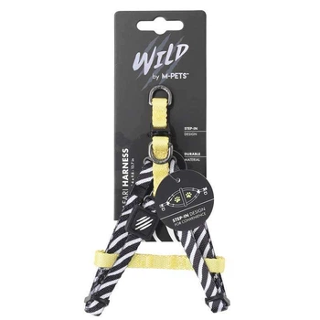 M-Pets Wild Safari Harness Dog - Шлея с принтом сафари и фастексом для маленьких, средних и крупных пород собак XS/1x25-35 см (6953182725961)