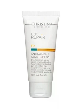 Лосьон Christina Line Repair Fix SPF 50 с антиоксидантами для защиты кожи лица, 60 мл