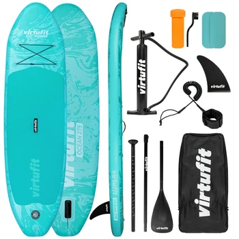 Надувна SUP-дошка VirtuFit Ocean 275 см, з аксесуарами, бірюзова