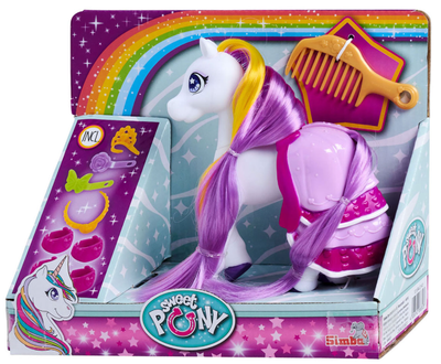 Іграшковий набір Simba Sweet Pony Kappop з аксесуарами (4006592088323)