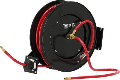 Wąż pneumatyczny do sprężarki YATO YT-24251 na zwijaku 9.5 mm 20 m (5906083109256)