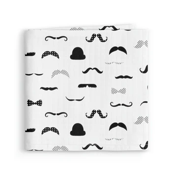 Пеленка Cosas MUSTACHE Муслин 75х100 см (4822052434789)