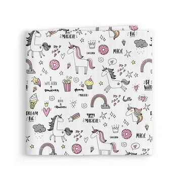 Пеленка Cosas UNICORN SWEET Муслин 75х75 см (4822052434574)