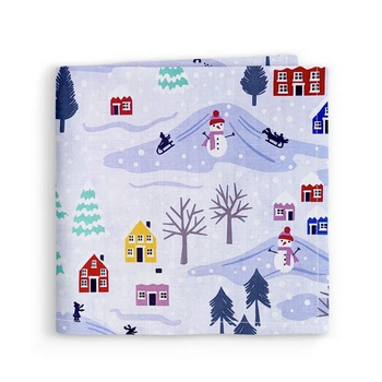 Пеленка Cosas SNOWMAN Муслин 75х75 см (4822052434505)