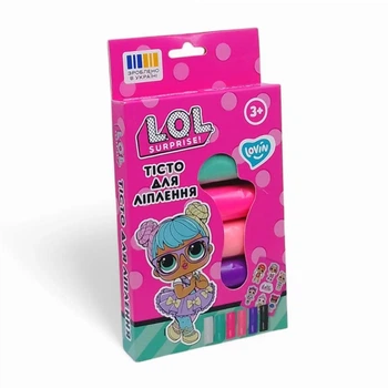 Набір для ліплення з тістом Lovin L.O.L. Surprise!, 6 кольорів Окто (261366)