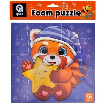 Пазли фомові, 25 ел "Зоряний Єнотик" qbee (282535)