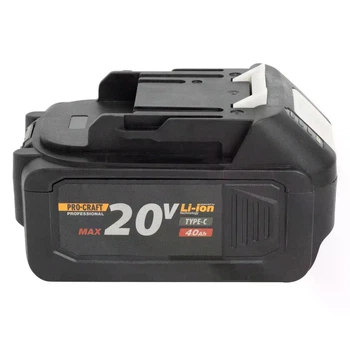 Акумуляторна батарея Procraft 20/4C Type-C Universal (20В, 4Аг) Li-ion високострумова з функцією PowerBank
