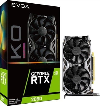 Відеокарта Evga GeForce RTX 2060 KO Gaming (06G-P4-2066-KR)