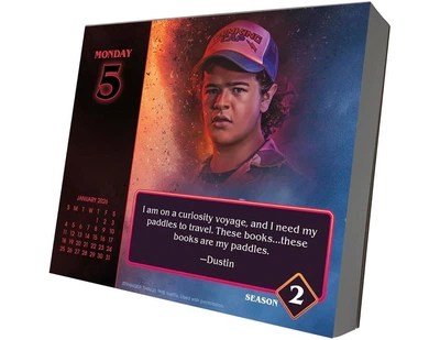 Календарь Stranger Things Day-at-a-Time Box Calendar на 2026 год