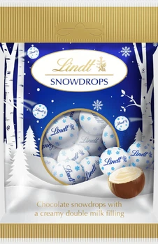 Шоколадные шарики Lindt Snowballs Milk Chocolate Bag 70г