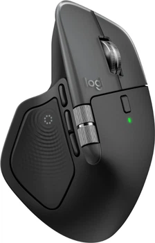 Миша Logitech MX Master 4 for Mac Performance Wireless/Bluetooth Space Black (910-007577)