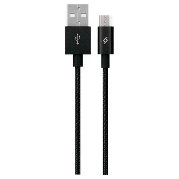 USB кабель Ttec 2DK11S, MicroUSB, 1.2 м., Черный - 351892