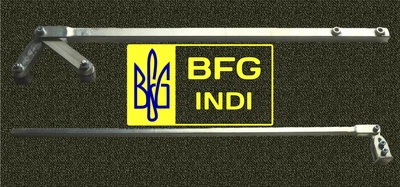 Механизм/Фурнитура BFG Indi(Bi-Folding Gate) для открывания наружу дву-складных ворот типа гармошка/книжка