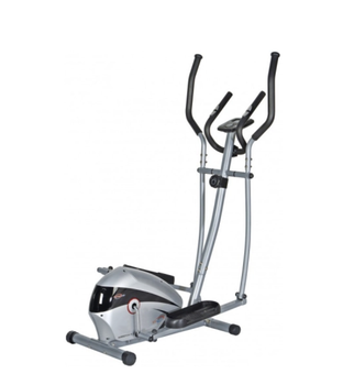 Орбитрек InterFit Personal Trainer Series ES 2.2 Silver — Магнитный эллиптический тренажер для дома с LCD-дисплеем и датчиками пульса - Б/У
