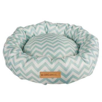 Круглый лежак для котов и собак малых пород M-Pets Tasmania Round Cushion Ø 55 см (6953182710233)
