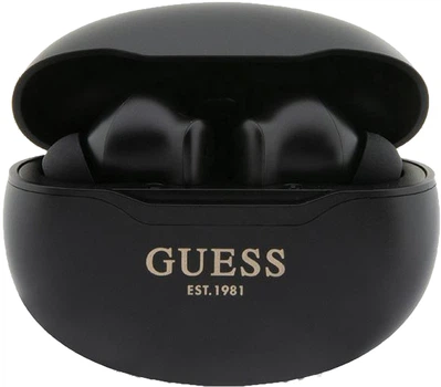 Навушники Guess Classic EST Bluetooth 5.3 Wireless + Doc Station Black (3666339120870)
