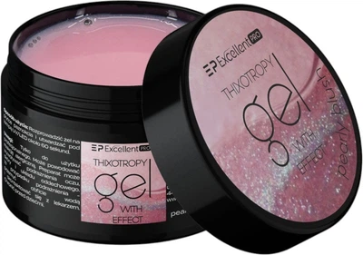 Żel budujący do paznokci Excellent Pro Thixotropy Pearly Blush 50 g (5903900437905)