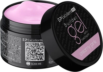Żel budujący do paznokci Excellent Pro Thixotropy Creamy Pink 50 g (5903900444651)