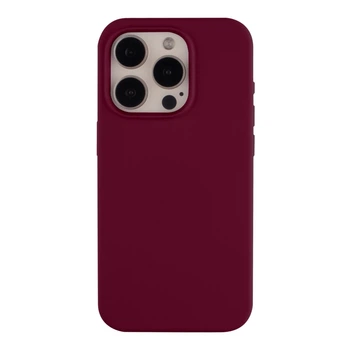 Чехол Soft Silicone Case Full Size для iPhone 15 Pro Max силиконовая панель-накладка для телефона iPhone 15 Pro Max Maroon
