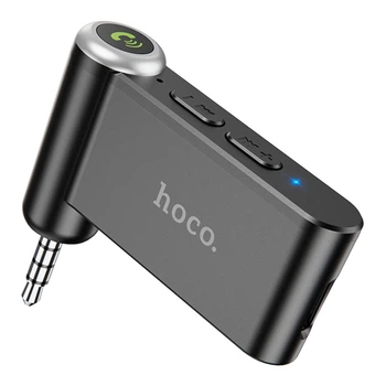 FM-трансмітер Hoco E58 AUX Receiver/Bluetooth 5.0/Battery 140mAh