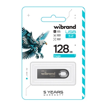 USB флеш-накопичувач 3.2 Wibrand 128gb Eagle Gen1