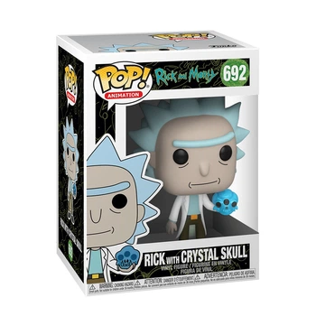 Игровая фигурка Funko Pop! серии Рик и Морти - Рик с хрустальным черепом