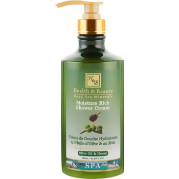 Гель для душу Health and Beauty Оливкова олія та мед 780 мл (7290012326295)
