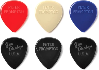 Медиатор Dunlop PF599P Peter Frampton Vintage Jazz Teardrop 2.08 мм (6 шт) (R128746)