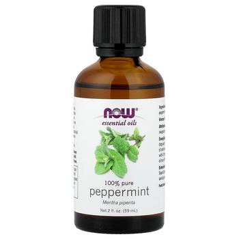 Ефірна олія перцевої м'яти NOW Foods Essential Oils "Peppermint" чиста (59 мл)