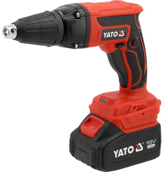 Шуруповерт стрічковий Yato YT‑82075 18  В акумулятор 4 А / год (5906083116933)
