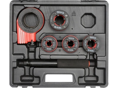 Набір різьбонарізний YATO 3/8"-1" 4 шт YT-29001 (5906083290015)