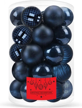 Zestaw bombek choinkowych Springos CA0873 7.5 cm 30 szt (5907719424910)