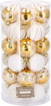 Набір ялинкових кульок Springos CA0152 7 см 30 шт (5907719411057)