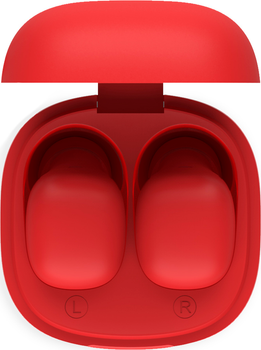 Słuchawki bezprzewodowe Niceboy HIVE Smarties Ruby Red (8594182427790)
