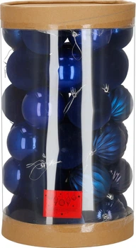 Набір ялинкових кульок Springos CA0972 6.5 см 36 шт (5908455301381)