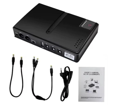 Джерело безперебійного живлення (UPS) DC1018L 12V/ 9V/ 5V 10400 mAh чорний ( в комплекті з акб)