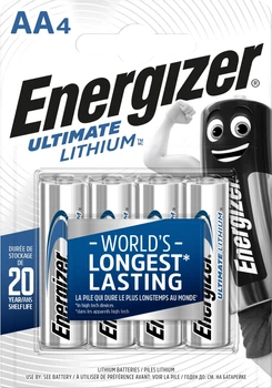 Baterie Energizer AA Ultimate Lithium 4 szt (6429526)