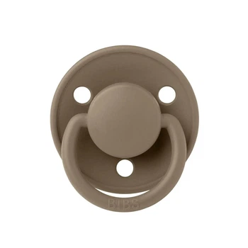 Пустушка BIBS De Lux Silicone Onesize (0-36 m), Dark Oak