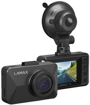 Wideorejestrator Lamax T3 FullHD USB-C microSD 2” (LXCDMT3NNNNBA)