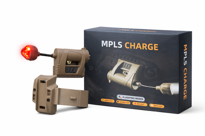 Тактичний ліхтарик на шолом MPLS Charge 4 Coyote
