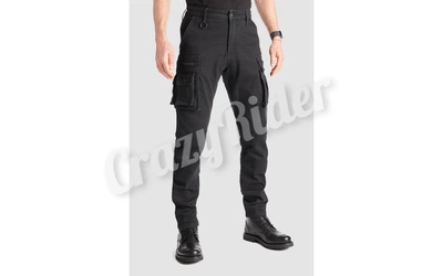Мотоджинси PandoMoto Desert Cargo Black 30