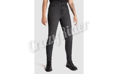 Мотоджинсы однослойные PandoMoto LADY KAYA Slim Grey 26