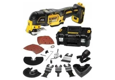 Аккумуляторный многофункциональный инструмент DeWALT XR Li-Ion 12В, аксессуары, кейс, без акб (DCS353NT)