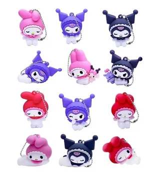 Фігурка-сюрприз на ланцюжку у кулі COOL THINGS "Hello Kitty" - МОЯ МЕЛОДІ ТА КУРОМІ (в ас.)